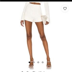 Camila Coelho White Shorts